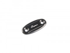 Cache-orifices rétroviseur noir Lightech | Moto BMW, KAWASAKI, YAMAHA