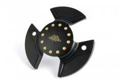 Carter de moteur marque GILLES TOOLING noir/or Yamaha T-Max 530/560