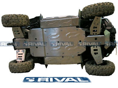 Kit sabot complet marque RIVAL - alu CF Moto Zforce 800/1000