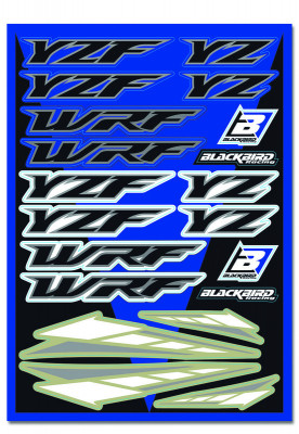 Planche de stickers Blackbird