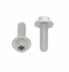 Kit vis M6X1X20mm tête hexagonale large Torx Bolt par 10