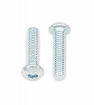 Kit vis M6X1X25mm tête bombée Bolt par 10