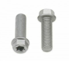 Kit vis M8X1 25X25mm tête hexagonale Torx Bolt par 10