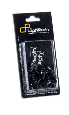 Kit 24 vis moteur noir alu Lightech | DUCATI DARK 848, DUCATI EVO 848
