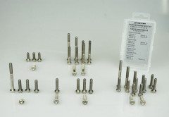 Kit 48 vis moteur titane Scar | HONDA CRF R 450, HONDA CRFX 450