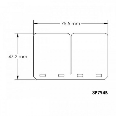 LAMELLES CLAPETS V-FORCE3 POUR 360360