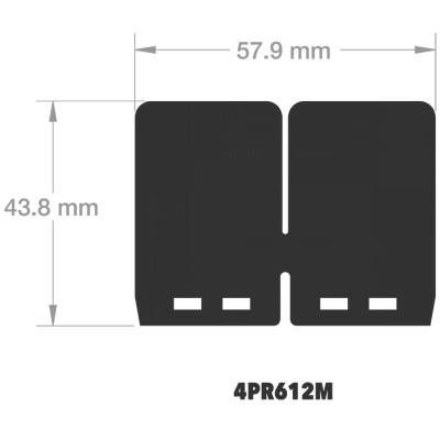 Lamelles de rechange pour boîtes à clapets marque V-FORCE 4