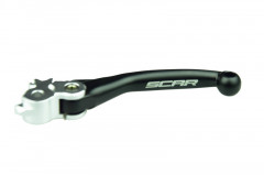 Levier d'embrayage retournable Flex noir Scar | Motocross, Moto KTM, GAS GAS, HUSQVARNA