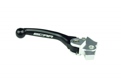 Levier de frein retournable Flex noir Scar | KAWASAKI KX 250, KAWASAKI KX 450