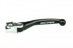 Levier d'embrayage retournable Flex noir Scar | KTM, BETA, GAS GAS, HUSQVARNA, SHERCO HRD, TM