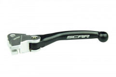 Levier d'embrayage retournable Flex noir Scar | Motocross YAMAHA, FANTIC