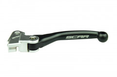 Levier d'embrayage retournable Flex noir Scar | Motocross KAWASAKI, SUZUKI, YAMAHA