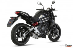 Ligne complète Suono inox silencieux inox carbone Mivv | KAWASAKI ER6 650