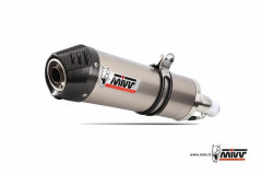 Ligne complète Oval carbon silencieux titane Mivv | Moto YAMAHA