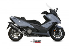 Ligne complète Speed Edge inox silencieux noir/carbone Mivv | AK 550, AK SPORT 550