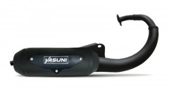 Ligne complète Eco Acier noir YASUNI | Scooter MBK, YAMAHA, APRILIA, ITALJET