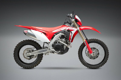 Ligne complète R42E inox silencieux alu/carbone Yoshimura | HONDA CRFX 450