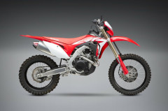 Ligne complète R42E inox silencieux alu/carbone Yoshimura | HONDA CRFX 450