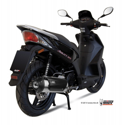 Ligne complète Urban inox Mivv | Maxiscooter KYMCO