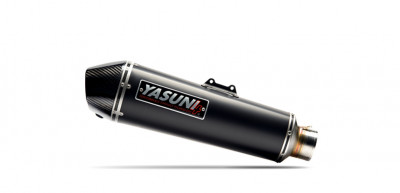 Echappement Scooter 4 Complet noir/carbone YASUNI | Maxiscooter PIAGGIO, APRILIA, GILERA