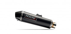 Echappement Scooter 4 Complet noir/carbone YASUNI | Maxiscooter PIAGGIO, APRILIA, GILERA