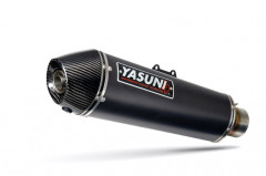 Echappement Scooter 4 Complet noir/carbone YASUNI | Maxiscooter YAMAHA