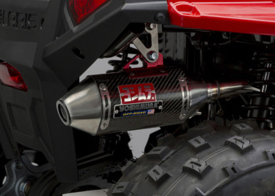 Ligne complète RS2 inox silencieux carbone/inox Yoshimura | POLARIS RZR 170