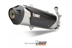 Ligne complète Urban inox Mivv | EVOLIS 125, SKYCRUISER 125, VP X-CITY 125, X-MAX YP R 125