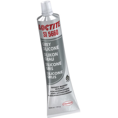 Pâte à joint silicone gris 250°C tube 100ml 5660 Loctite