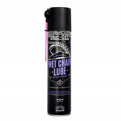 Lubrifiant chaîne Wet Chain Lube spray 400ml Muc-Off