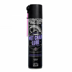 Lubrifiant chaîne Wet Chain Lube spray 400ml Muc-Off