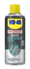 Lubrifiant chaîne Specialist Moto conditions sèches Spray 400ml WD-40