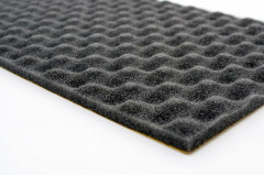 Mousse de garde boue 200x1000mm 2 pièces noir Twin air
