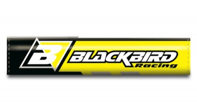Mousse de guidon avec barre jaune L245mm Blackbird