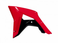 Ouïes de radiateur couleur origine rouge/noir Racetech | CRF R 250, 450, CRF RX ENDURO 250, CRFX 450