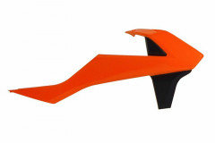 Ouïes de radiateur orange/noir Racetech | KTM SX 85