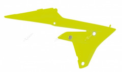 Ouïes de radiateur inférieures jaune fluo Racetech | YAMAHA YZ 250, YAMAHA YZF 450