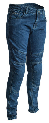 Pantalon RST Aramid CE textile été straight leg bleu foncé taille XL femme