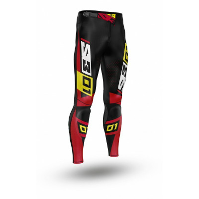 Pantalon S3 Collection 01 noir/rouge 44