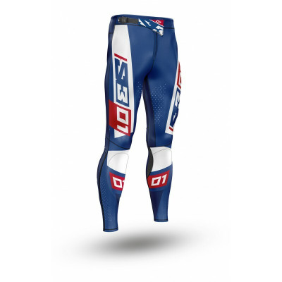 Pantalon S3 Collection 01 Patriot rouge/bleu 40