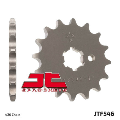 Pignon 13 dents standard 546 - 420 JT Sprockets | Motocross, Mécaboite KAWASAKI, SUZUKI, YAMAHA