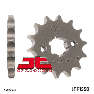 Pignon 14 dents standard 1550 - 428 JT Sprockets | Moto, Motocross, Maxiscooter