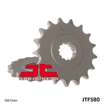 Pignon 15 dents standard 580 - 530 JT Sprockets | Moto YAMAHA, APRILIA, DERBI