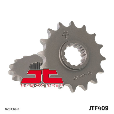 Pignon 16 dents standard 409 - 428 JT Sprockets | Motocross, Moto KAWASAKI, SUZUKI
