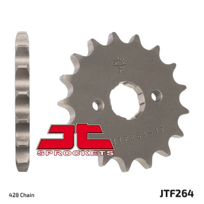 Pignon 16 dents standard 264 - 428 JT Sprockets | COUGAR 125, CLR CITY FLY 125, XLR R 125, ZING 125