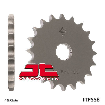 Pignon 16 dents standard 558 - 428 JT Sprockets | Moto, Motocross KAWASAKI, YAMAHA, DERBI