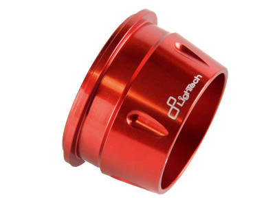 Casquette de silencieux alu rouge sortie échappement Lightech | YAMAHA T-MAX XP 530