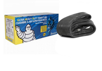 Chambre à air 18'' ultra renforcée offroad 4mm 140/80-18 (18UHD) valve TR4 Michelin | Motocross