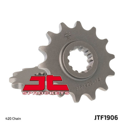 Pignon 14 dents standard 1906 - 420 JT Sprockets | CR 65, TC 65, SX 60, SX 65