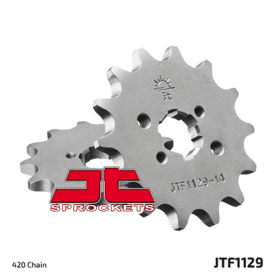 Pignon 12 dents standard 1129 - 420 JT Sprockets | DERBI SENDA R 50
